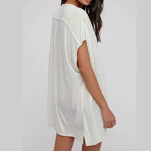 Coverup Tunic DRESS Marrakesh Mini White Black - Picture 3 of 6